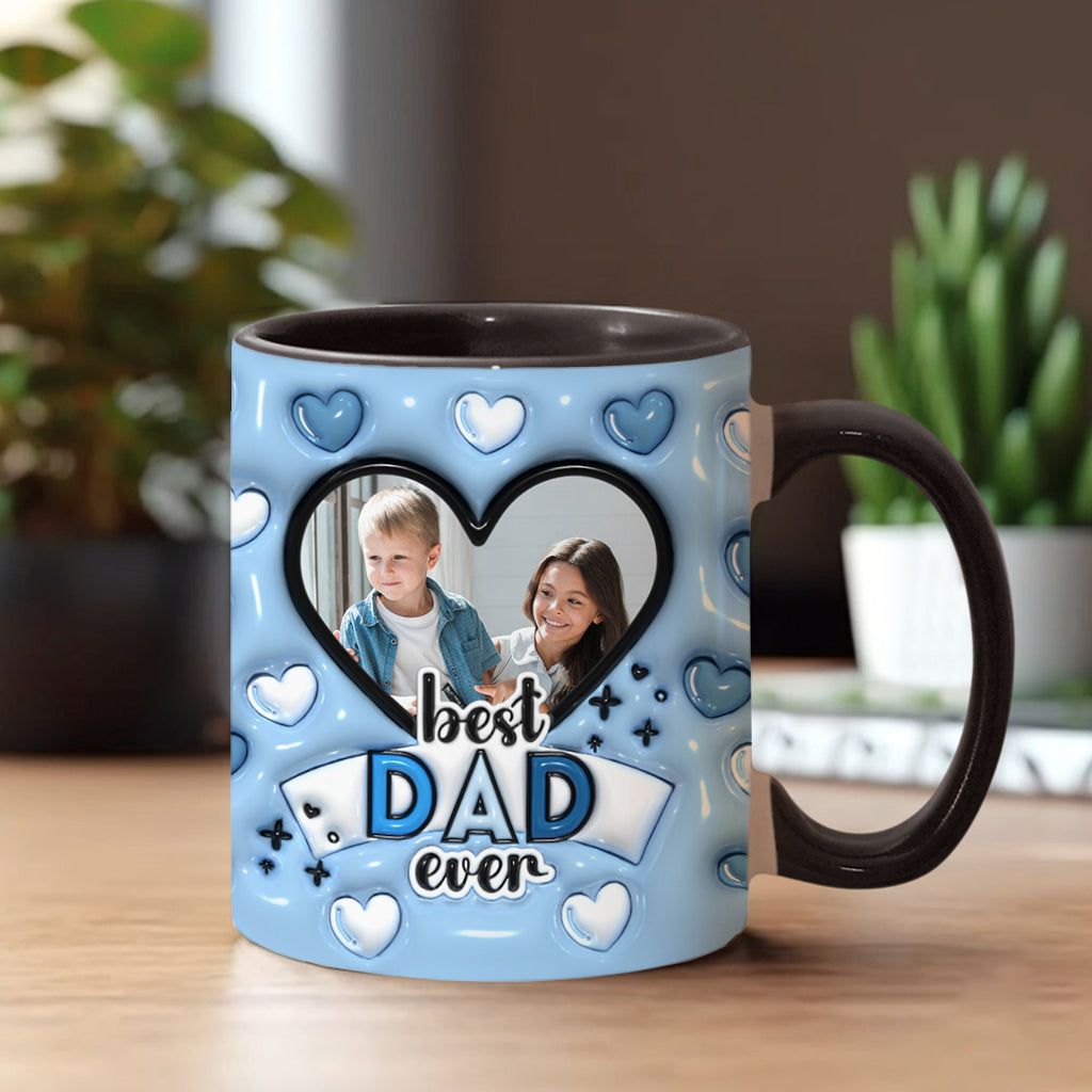Personalized Father Accent Mug Best Dad Ever Unique Gift For Boyfriends - Image 9