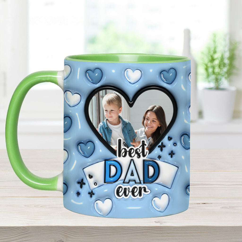 Personalized Father Accent Mug Best Dad Ever Unique Gift For Boyfriends - Image 2