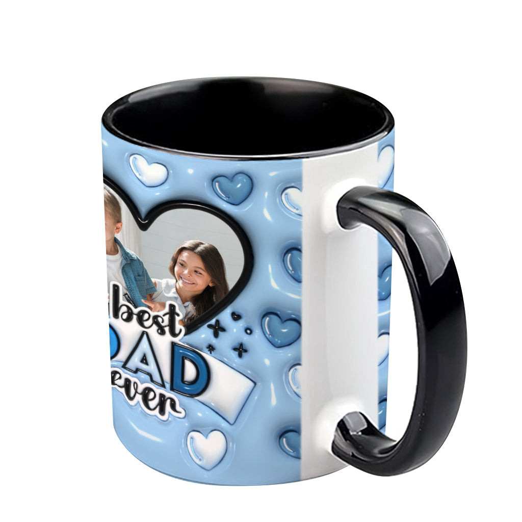 Personalized Father Accent Mug Best Dad Ever Unique Gift For Boyfriends - Image 12