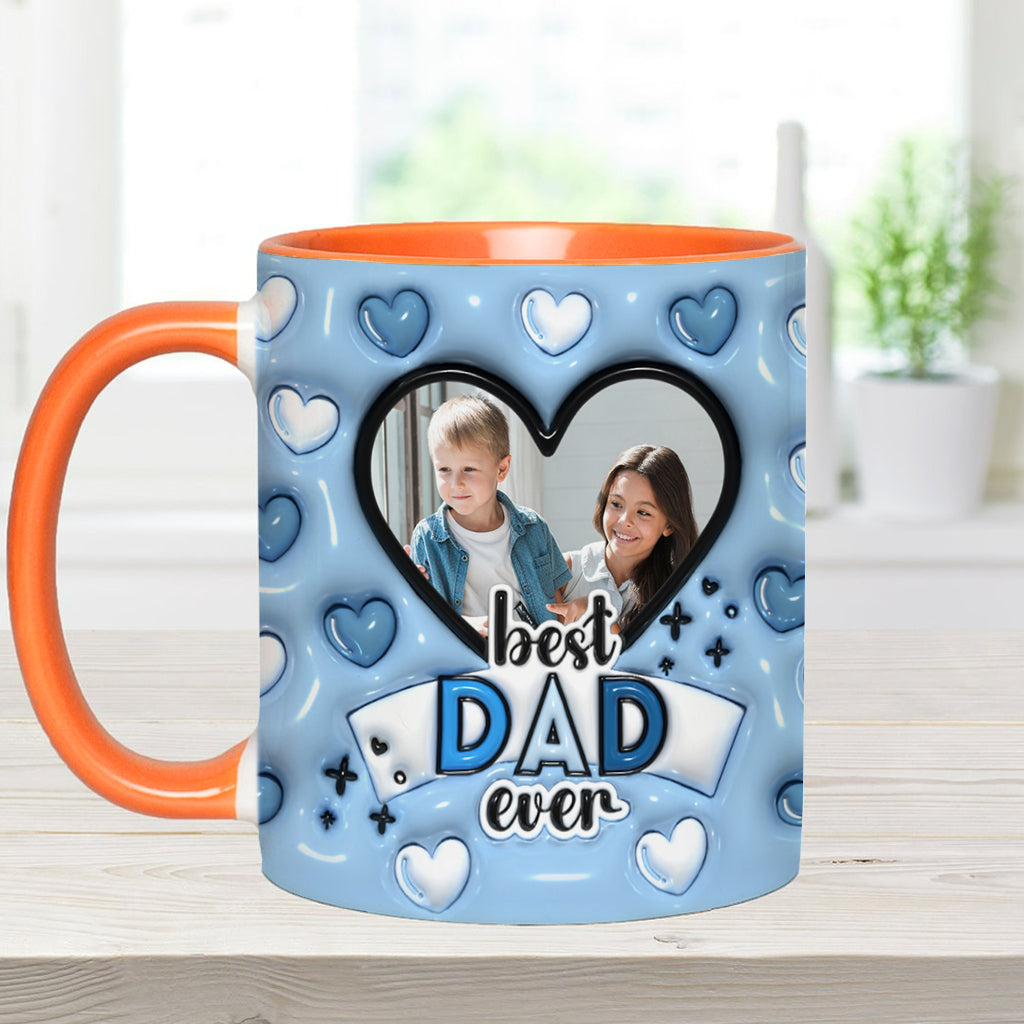 Personalized Father Accent Mug Best Dad Ever Unique Gift For Boyfriends - Image 4