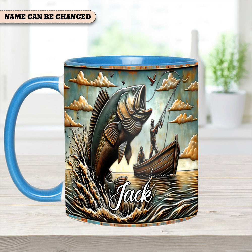 Personalized Fishing Accent Mug Love Fishing Gift For Fishing Fans - Image 10