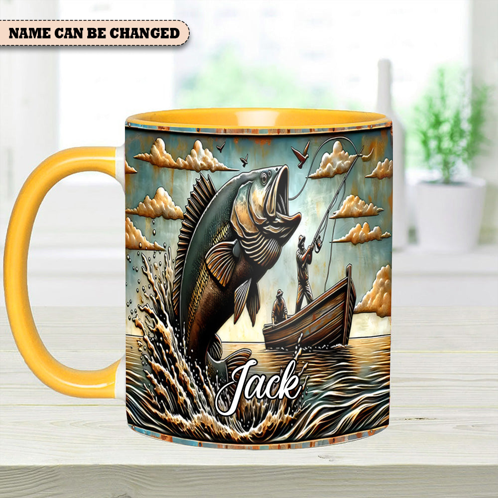 Personalized Fishing Accent Mug Love Fishing Gift For Fishing Fans - Image 14