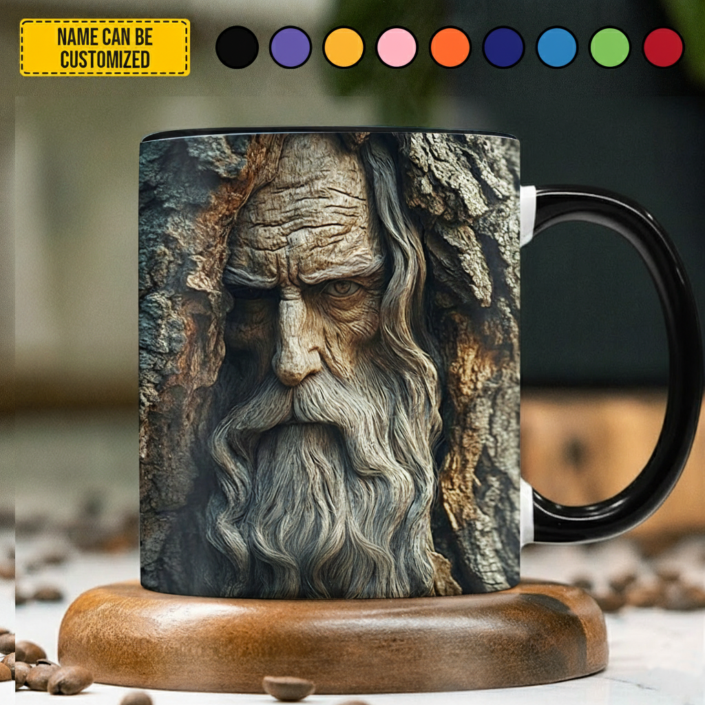 Personalized Funny Accent Mug Bigfoot's Grumpy Uncle Funny Gift For Birthday - Image 3