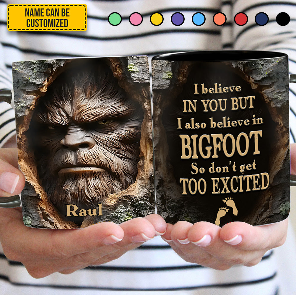 Personalized Funny Accent Mug I Believe in You Funny Gift For Birthday - Image 4