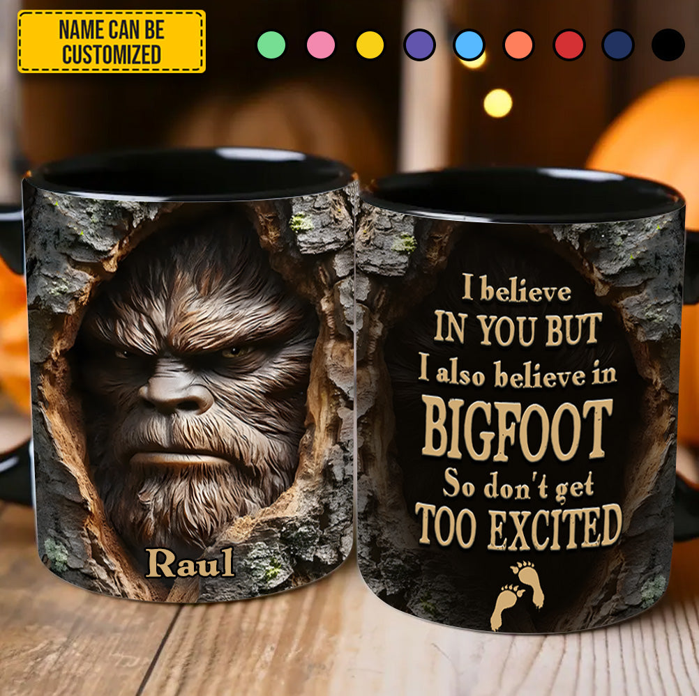 Personalized Funny Accent Mug I Believe in You Funny Gift For Birthday - Image 2
