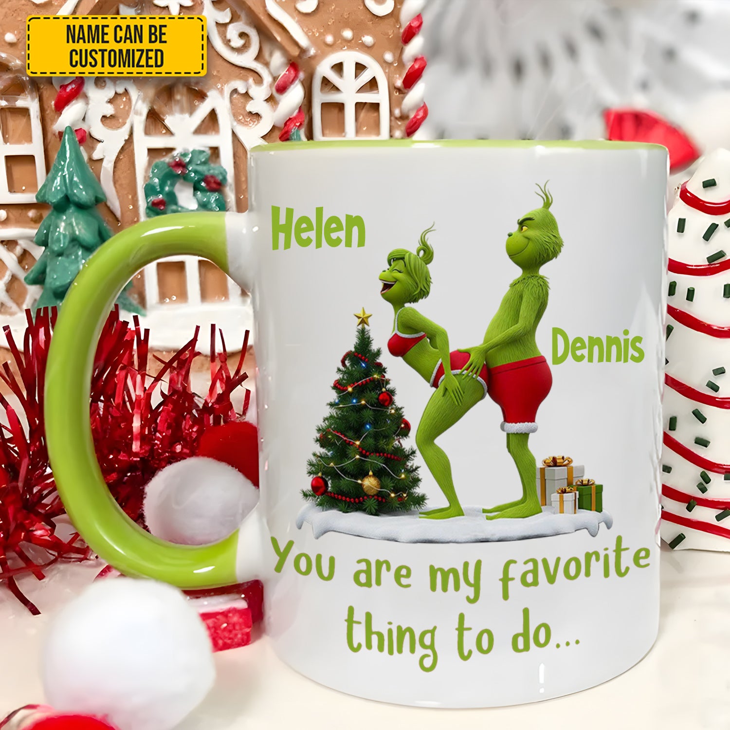 Personalized Funny Accent Mug You are my favorite Funny Gift For Birthday