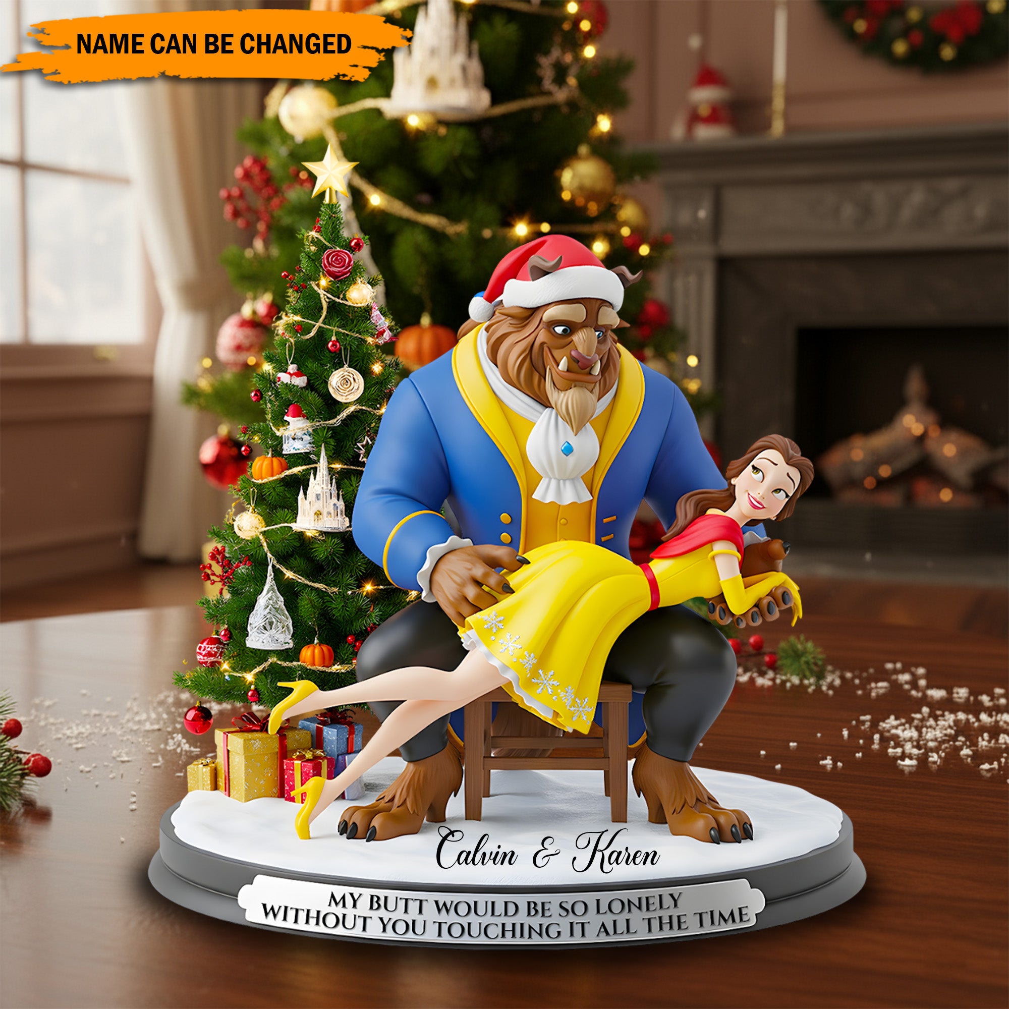 Personalized Funny Couple Plaque Naughty Holiday Love Gift Ideas For Married Couples