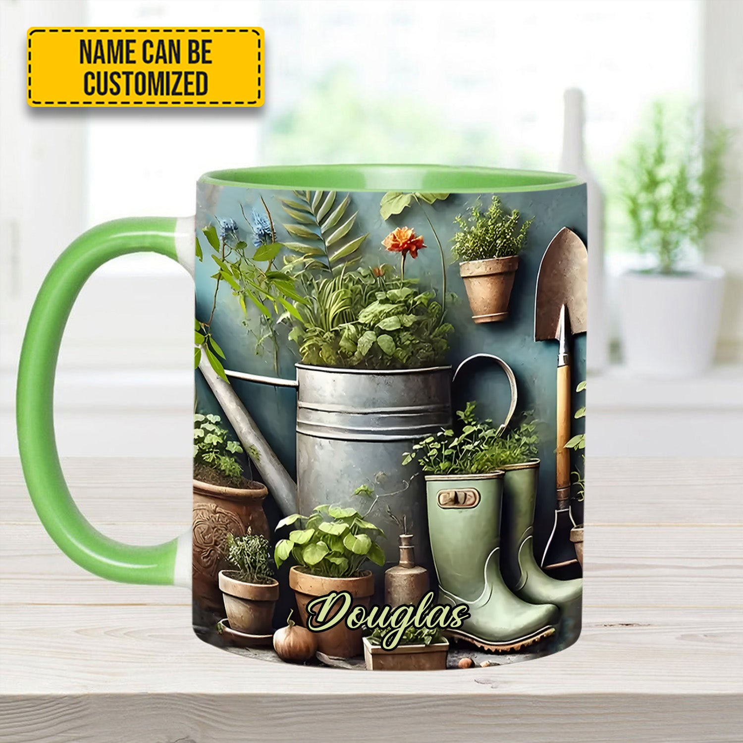 Personalized Gardening Accent Mug Garden Plant Unique Gift Ideas For Dad - Image 8