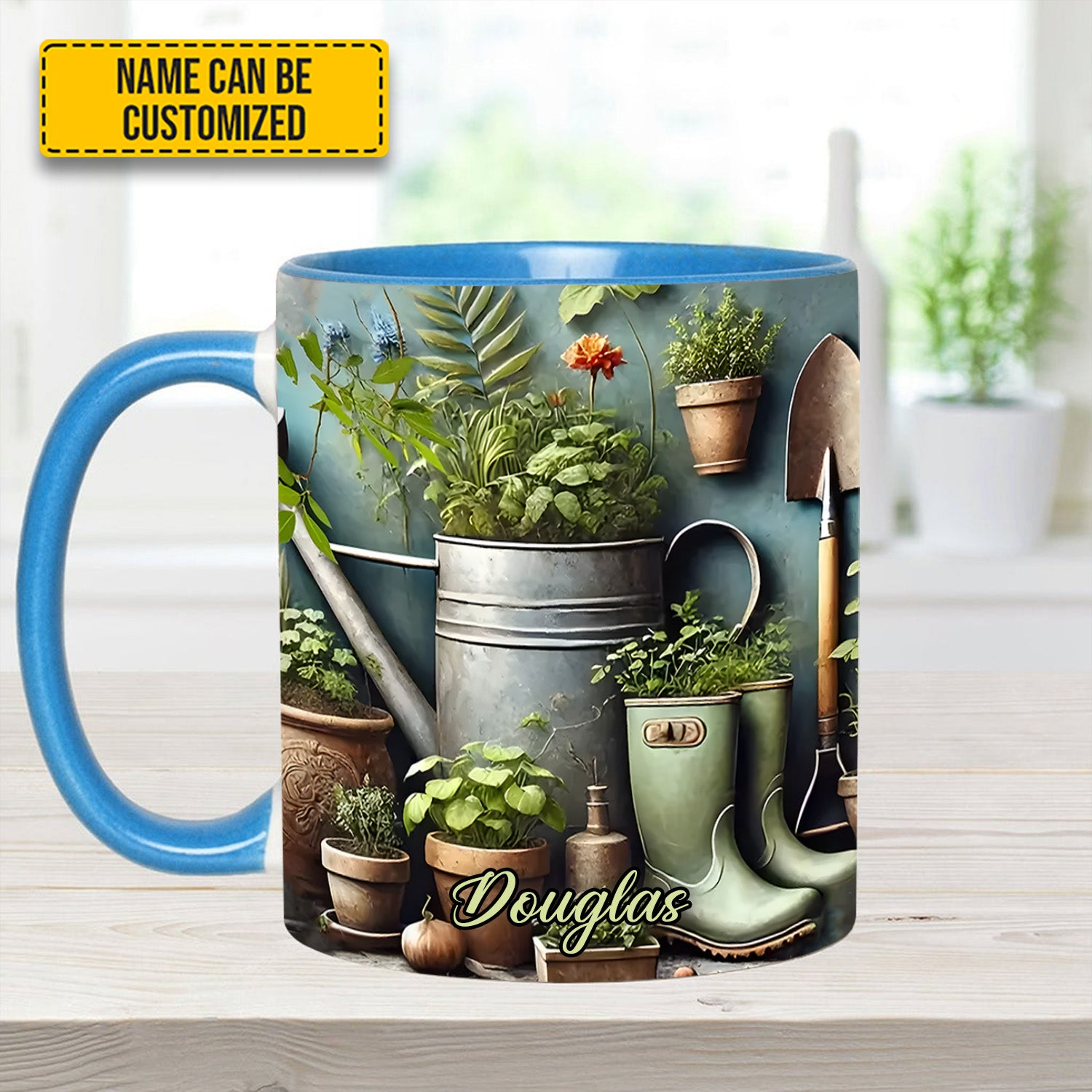 Personalized Gardening Accent Mug Garden Plant Unique Gift Ideas For Dad - Image 9