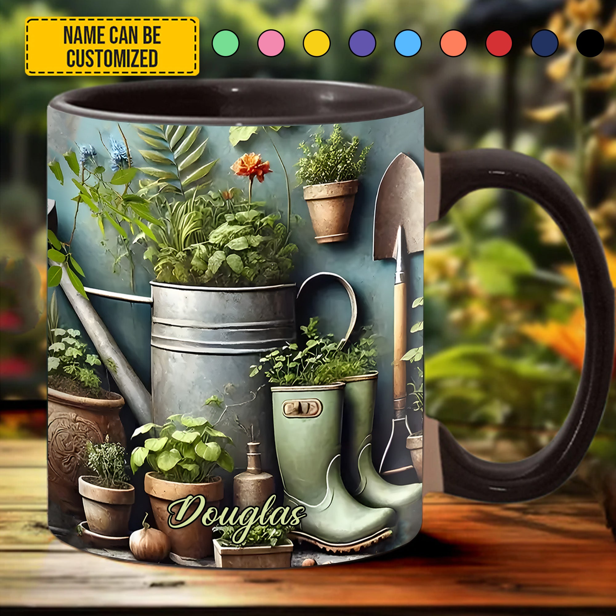 Personalized Gardening Accent Mug Garden Plant Unique Gift Ideas For Dad - Image 5