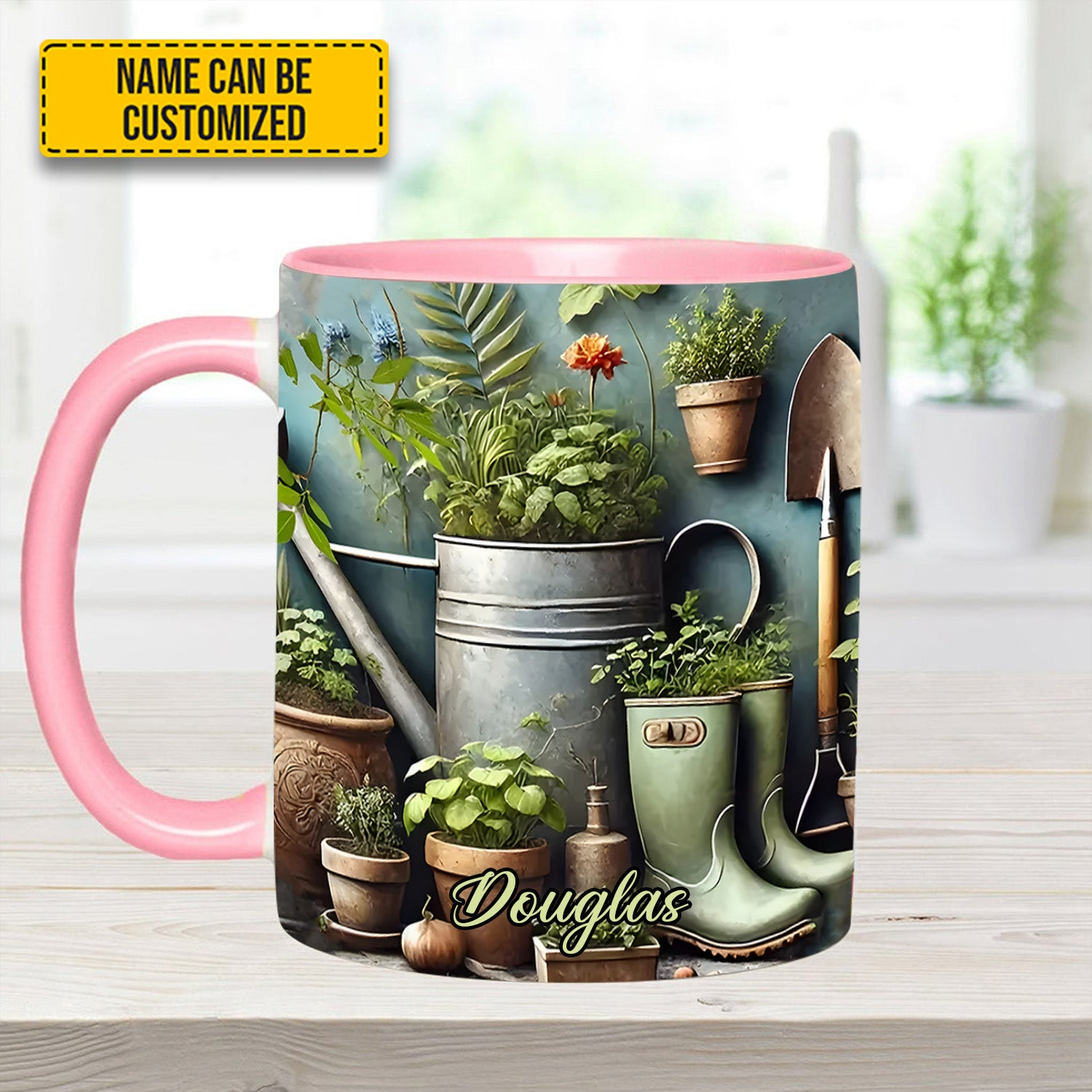 Personalized Gardening Accent Mug Garden Plant Unique Gift Ideas For Dad - Image 12