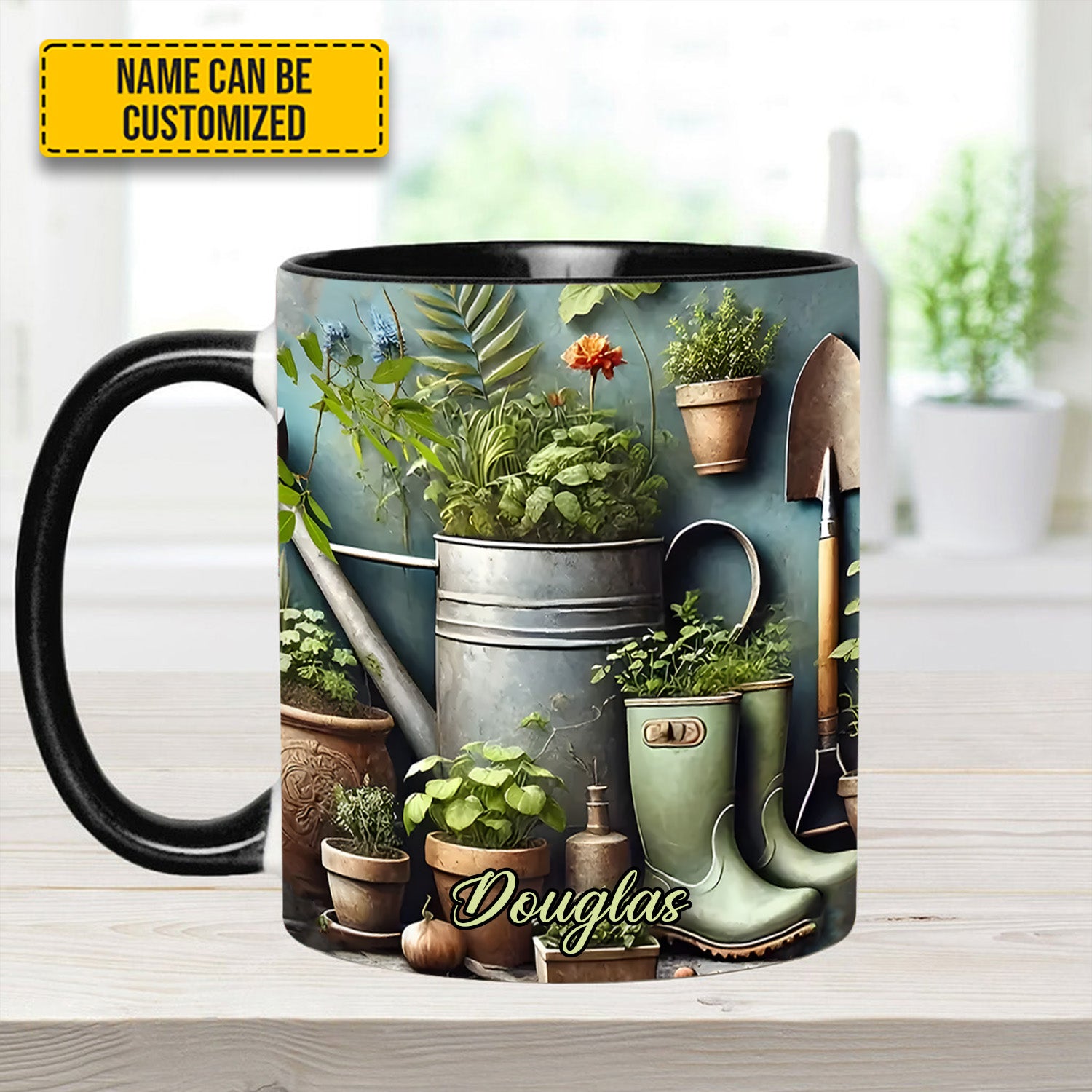 Personalized Gardening Accent Mug Garden Plant Unique Gift Ideas For Dad - Image 6