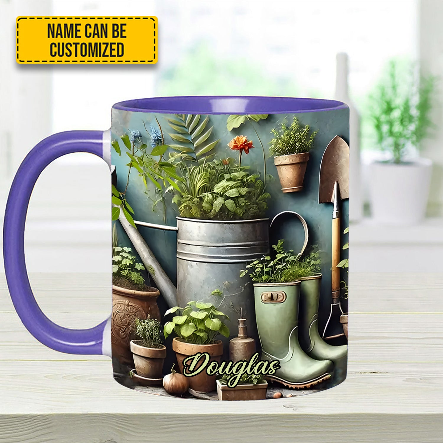 Personalized Gardening Accent Mug Garden Plant Unique Gift Ideas For Dad - Image 14