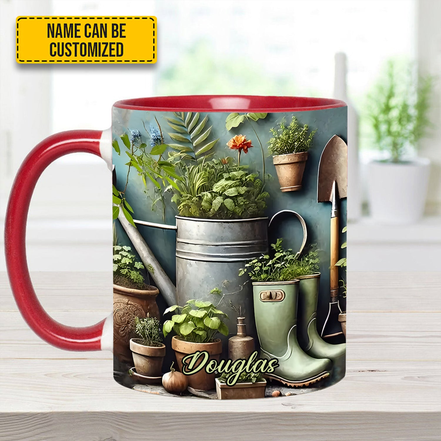 Personalized Gardening Accent Mug Garden Plant Unique Gift Ideas For Dad - Image 7