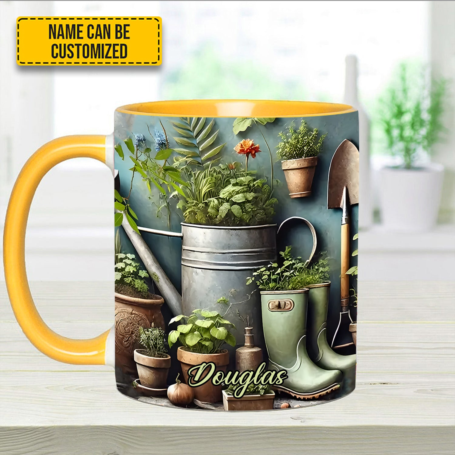 Personalized Gardening Accent Mug Garden Plant Unique Gift Ideas For Dad - Image 13