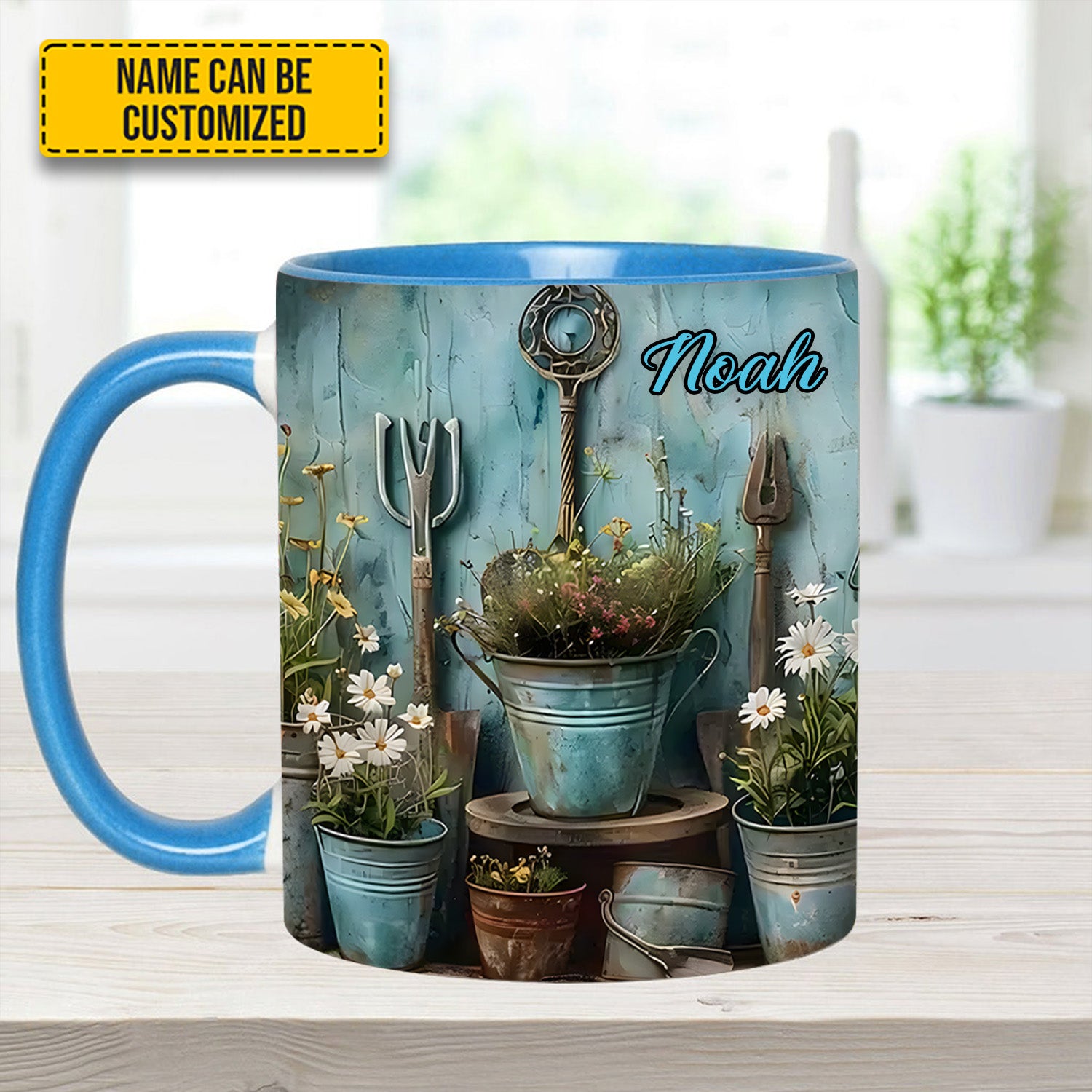 Personalized Gardening Accent Mug Gardening Tool & Floral Gift For Flower Lovers - Image 9