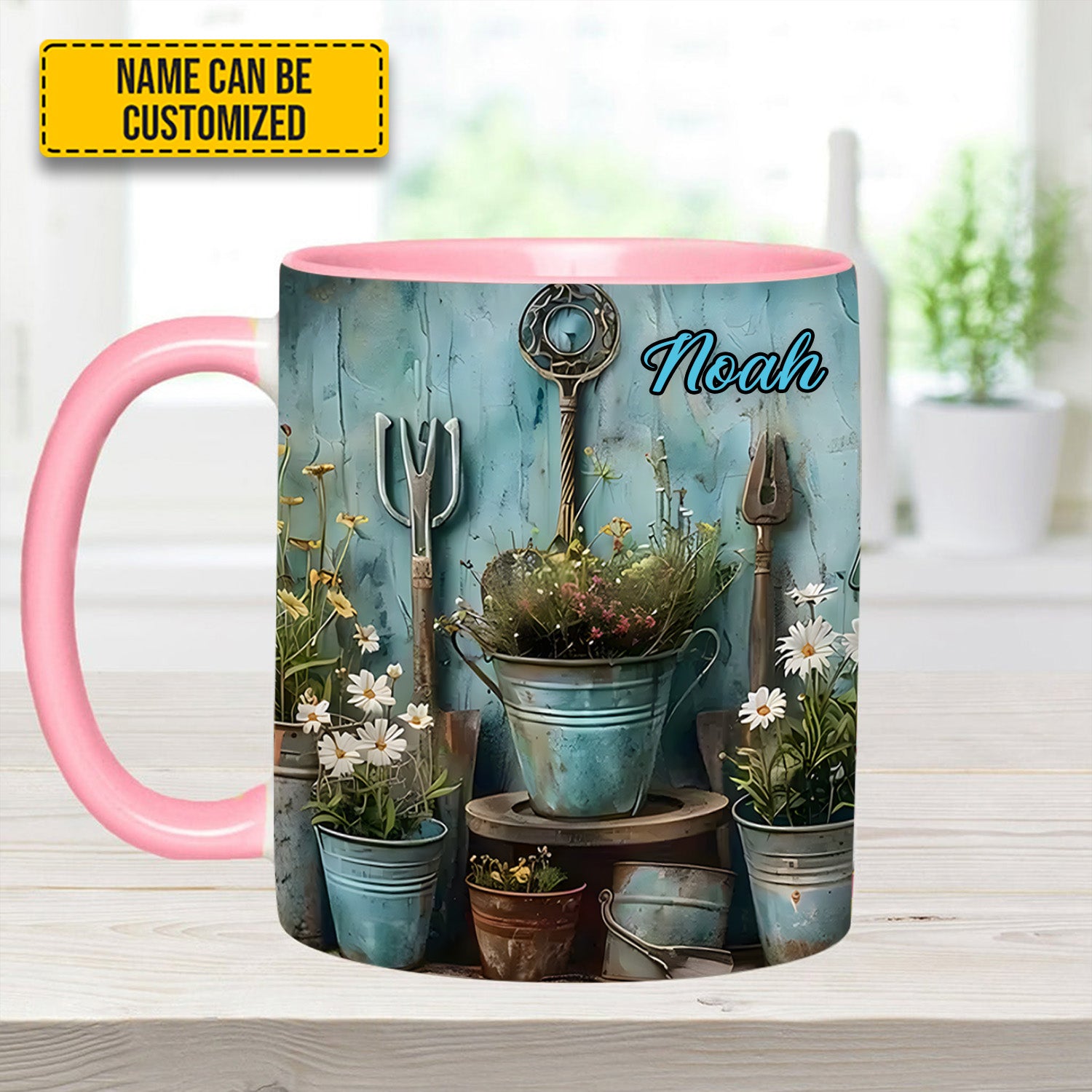 Personalized Gardening Accent Mug Gardening Tool & Floral Gift For Flower Lovers - Image 12
