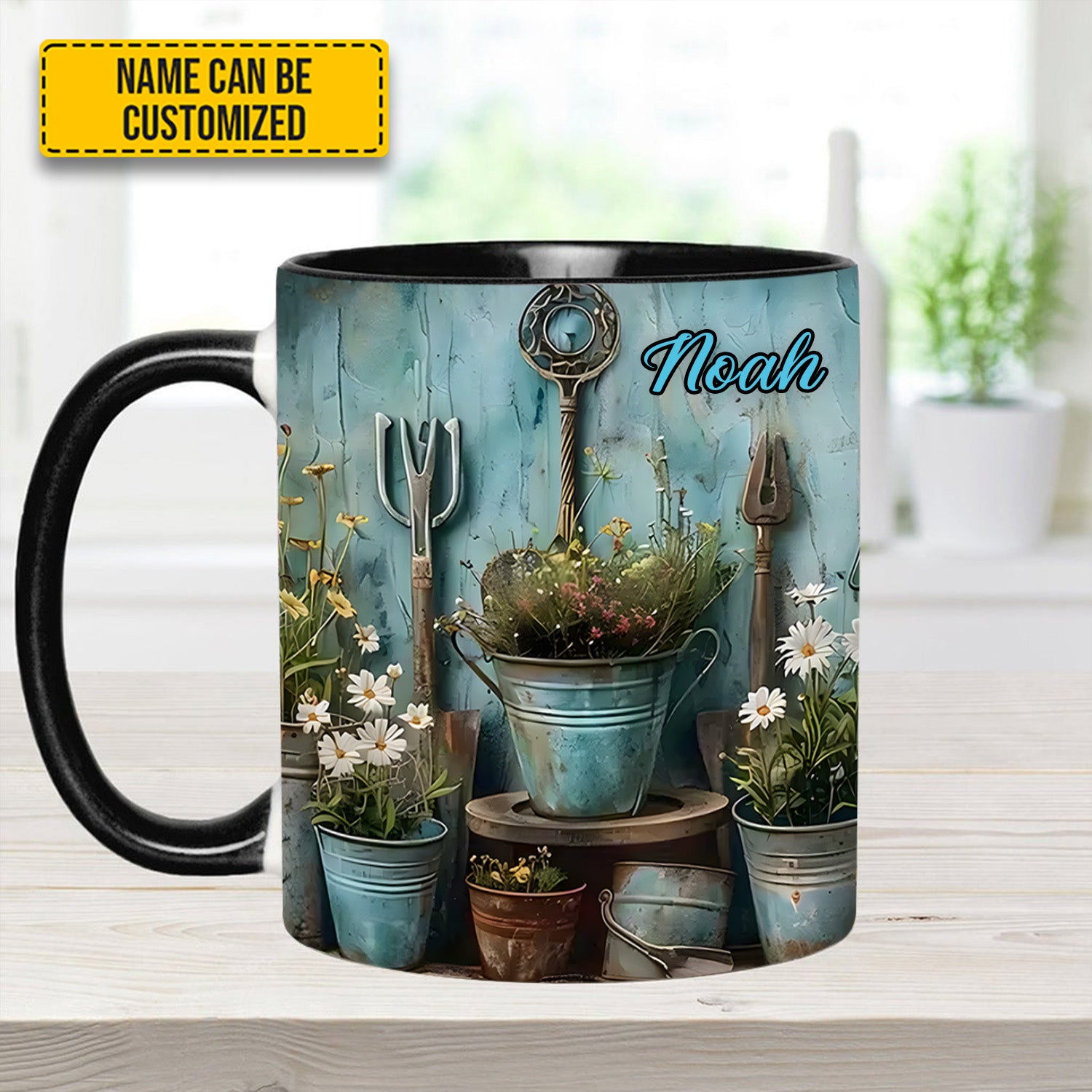 Personalized Gardening Accent Mug Gardening Tool & Floral Gift For Flower Lovers - Image 6