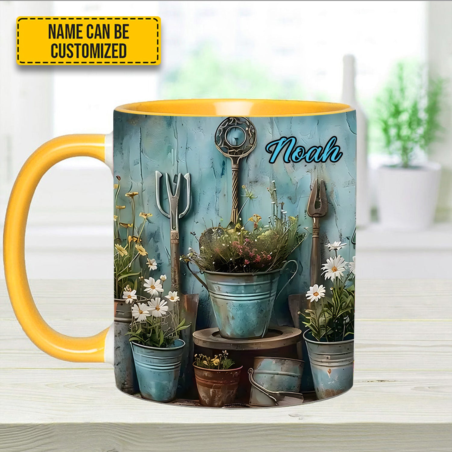 Personalized Gardening Accent Mug Gardening Tool & Floral Gift For Flower Lovers - Image 13