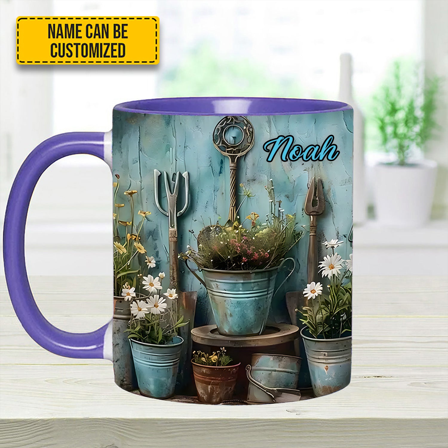 Personalized Gardening Accent Mug Gardening Tool & Floral Gift For Flower Lovers - Image 14