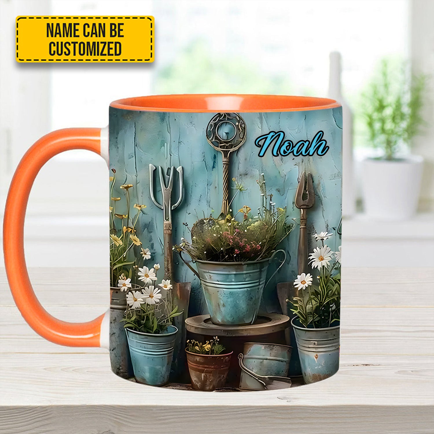 Personalized Gardening Accent Mug Gardening Tool & Floral Gift For Flower Lovers - Image 11