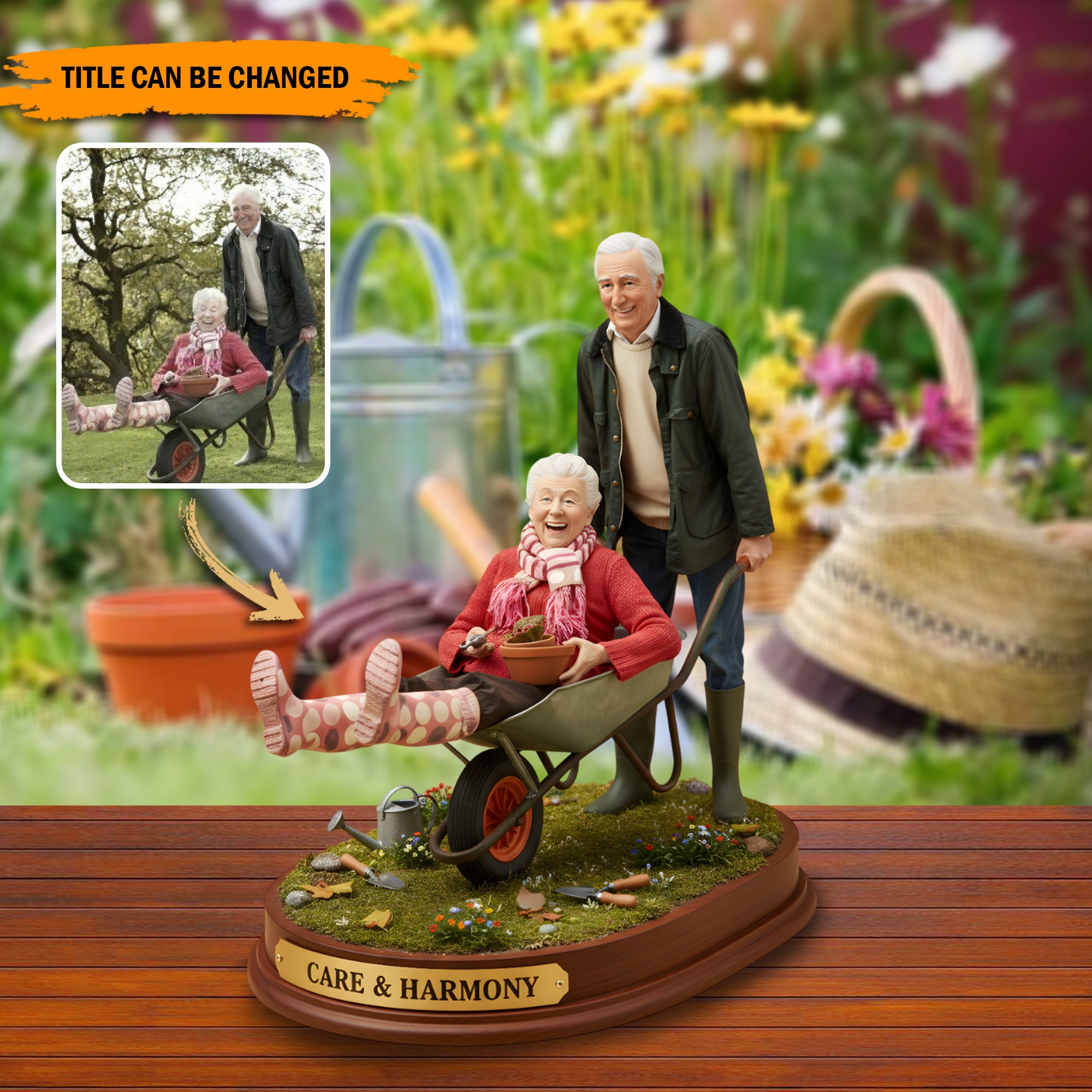 Personalized Gardening Acrylic Plaque Garden Of Moments Gifts For Country Living Lovers