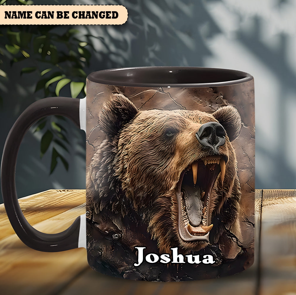 Personalized Grizzly Bear Accent Mug The Perfect Rustic Gift For Nature Lovers - Image 12