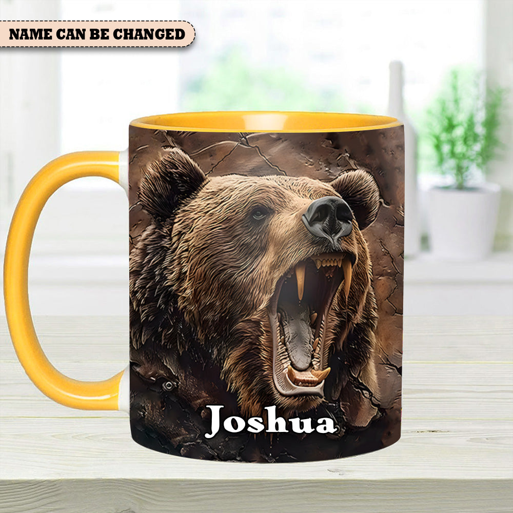 Personalized Grizzly Bear Accent Mug The Perfect Rustic Gift For Nature Lovers - Image 6