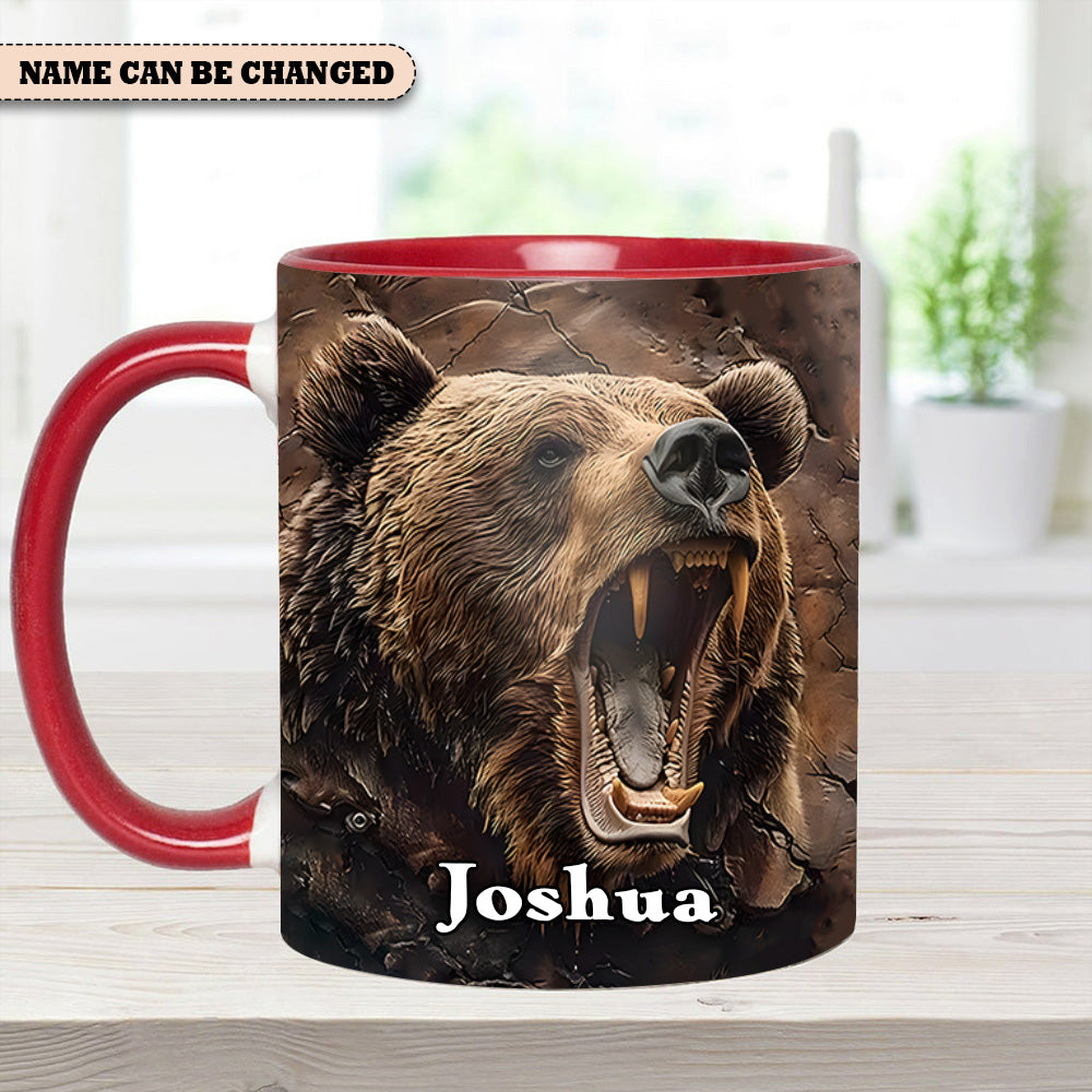 Personalized Grizzly Bear Accent Mug The Perfect Rustic Gift For Nature Lovers - Image 8