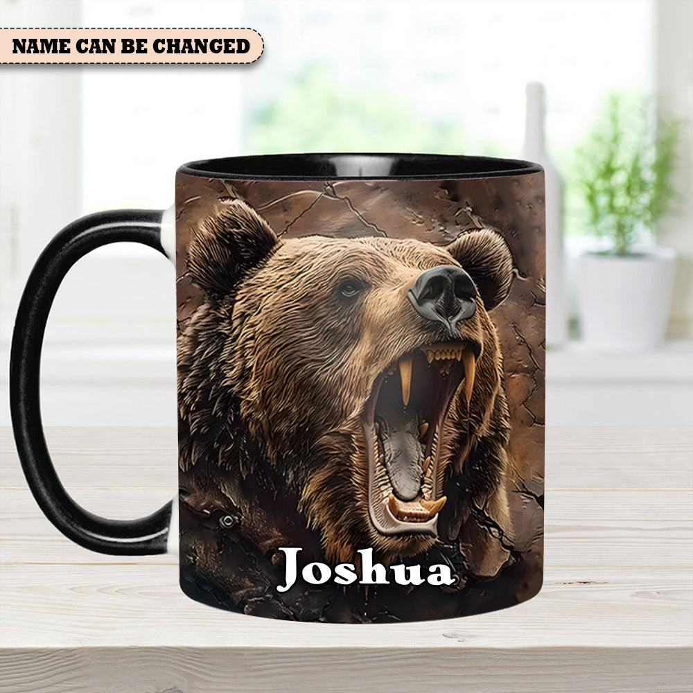 Personalized Grizzly Bear Accent Mug The Perfect Rustic Gift For Nature Lovers - Image 7