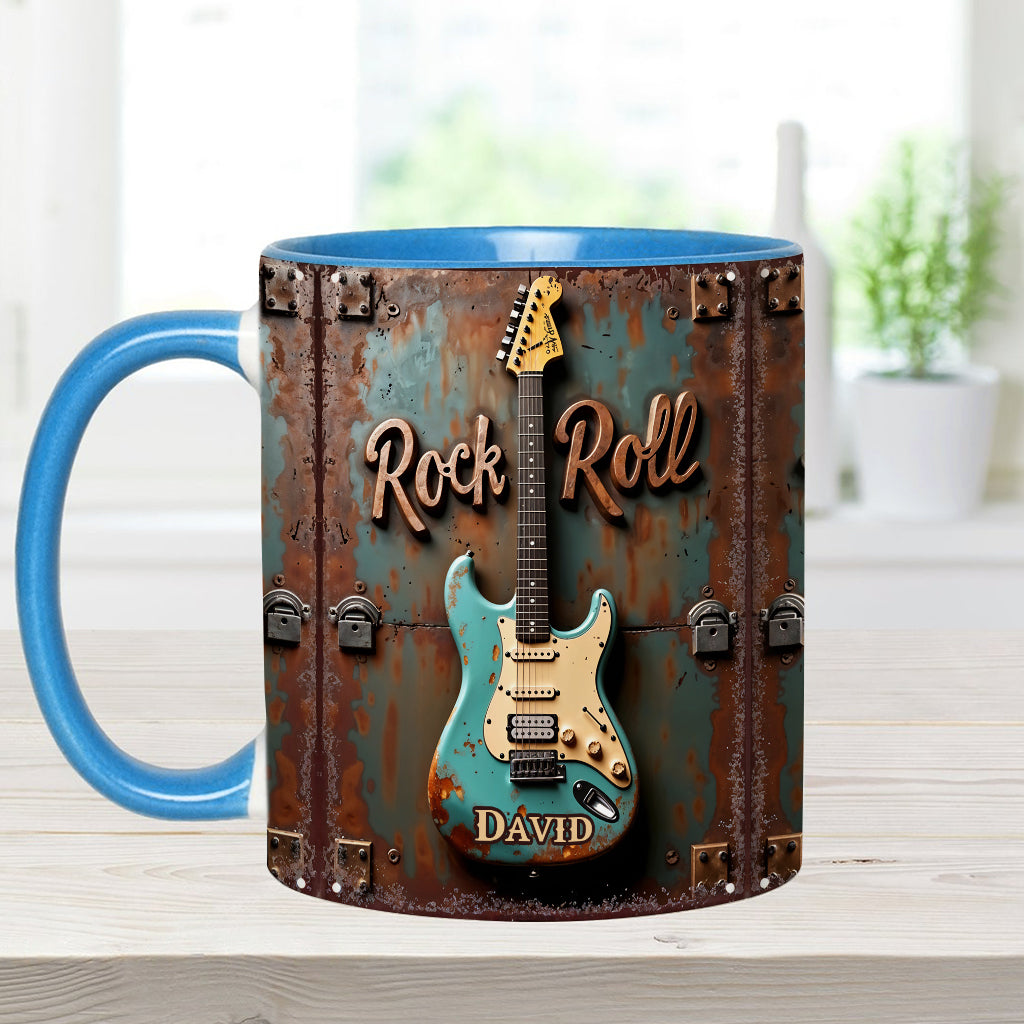 Personalized Guitar Accent Mug Rock & Roll Gift Ideas For Guitar Players - Image 14