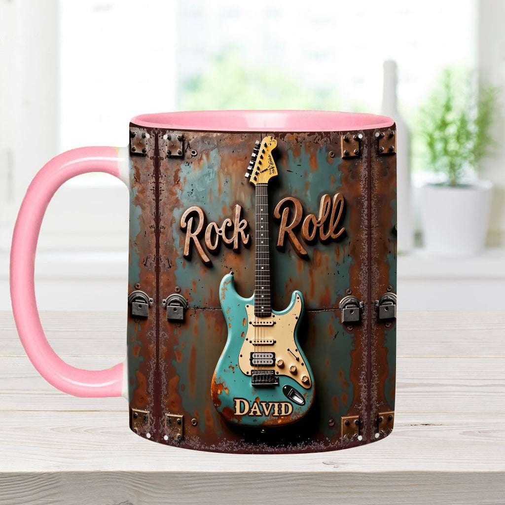 Personalized Guitar Accent Mug Rock & Roll Gift Ideas For Guitar Players - Image 7