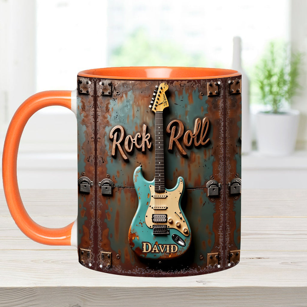 Personalized Guitar Accent Mug Rock & Roll Gift Ideas For Guitar Players - Image 8