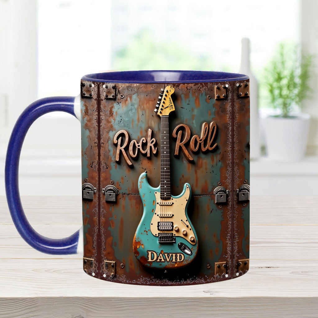 Personalized Guitar Accent Mug Rock & Roll Gift Ideas For Guitar Players - Image 6