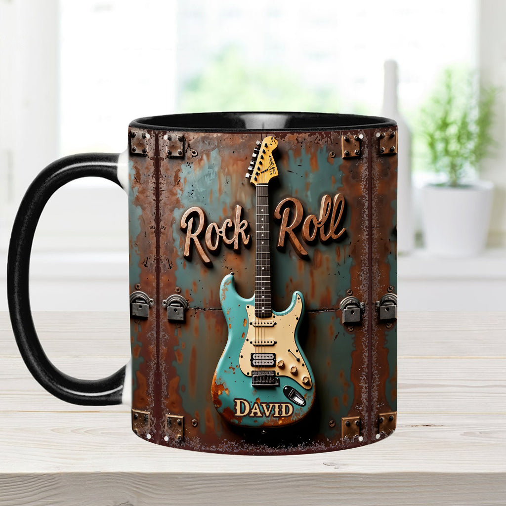 Personalized Guitar Accent Mug Rock & Roll Gift Ideas For Guitar Players - Image 11