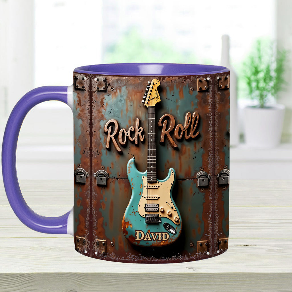 Personalized Guitar Accent Mug Rock & Roll Gift Ideas For Guitar Players - Image 10