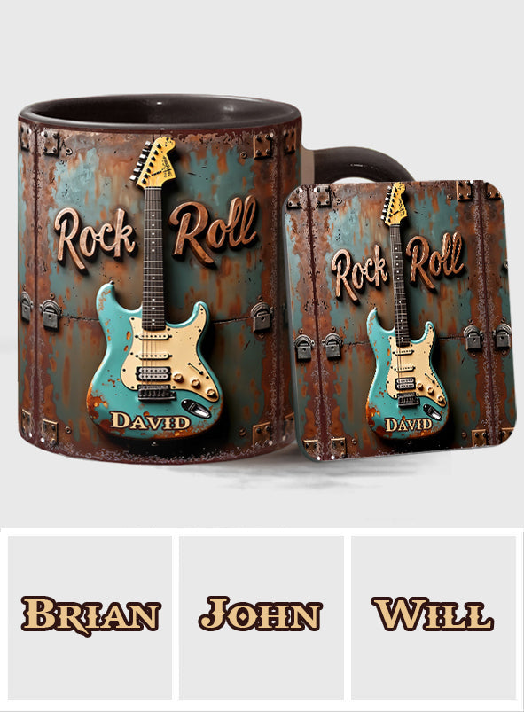 Personalized Guitar Accent Mug Rock & Roll Gift Ideas For Guitar Players - Image 16