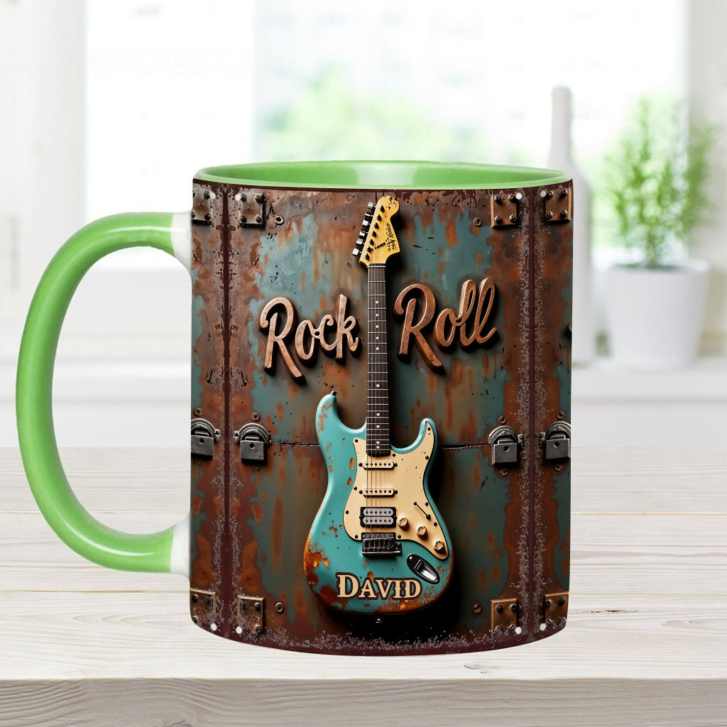 Personalized Guitar Accent Mug Rock & Roll Gift Ideas For Guitar Players - Image 13