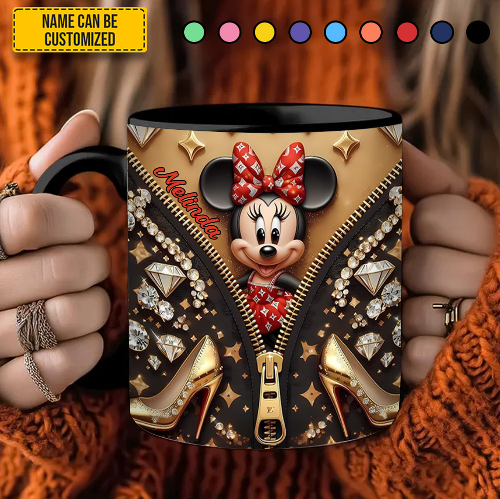 Personalized Happy Mouse Baby Accent Mug Gift Ideas For Her - Image 6