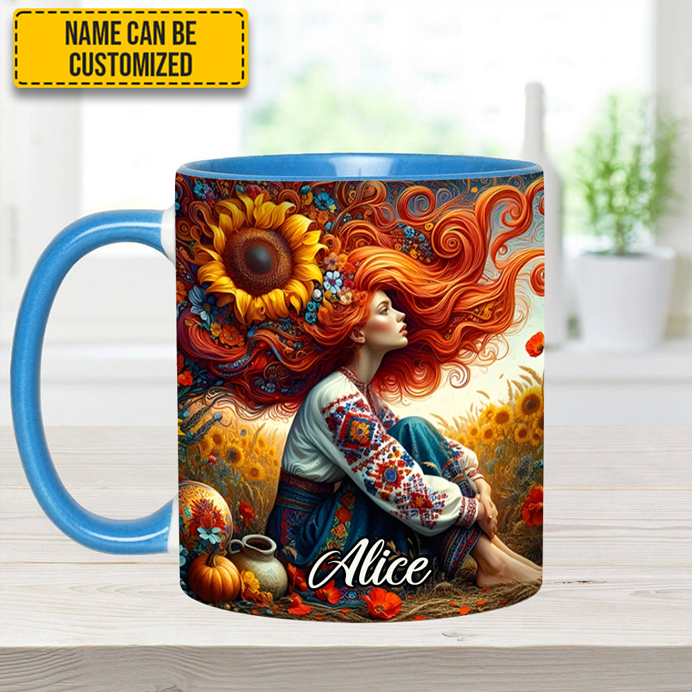 Personalized Hippie Accent Mug Hippie Girl Gifts For Your Hippie Friend - Image 3