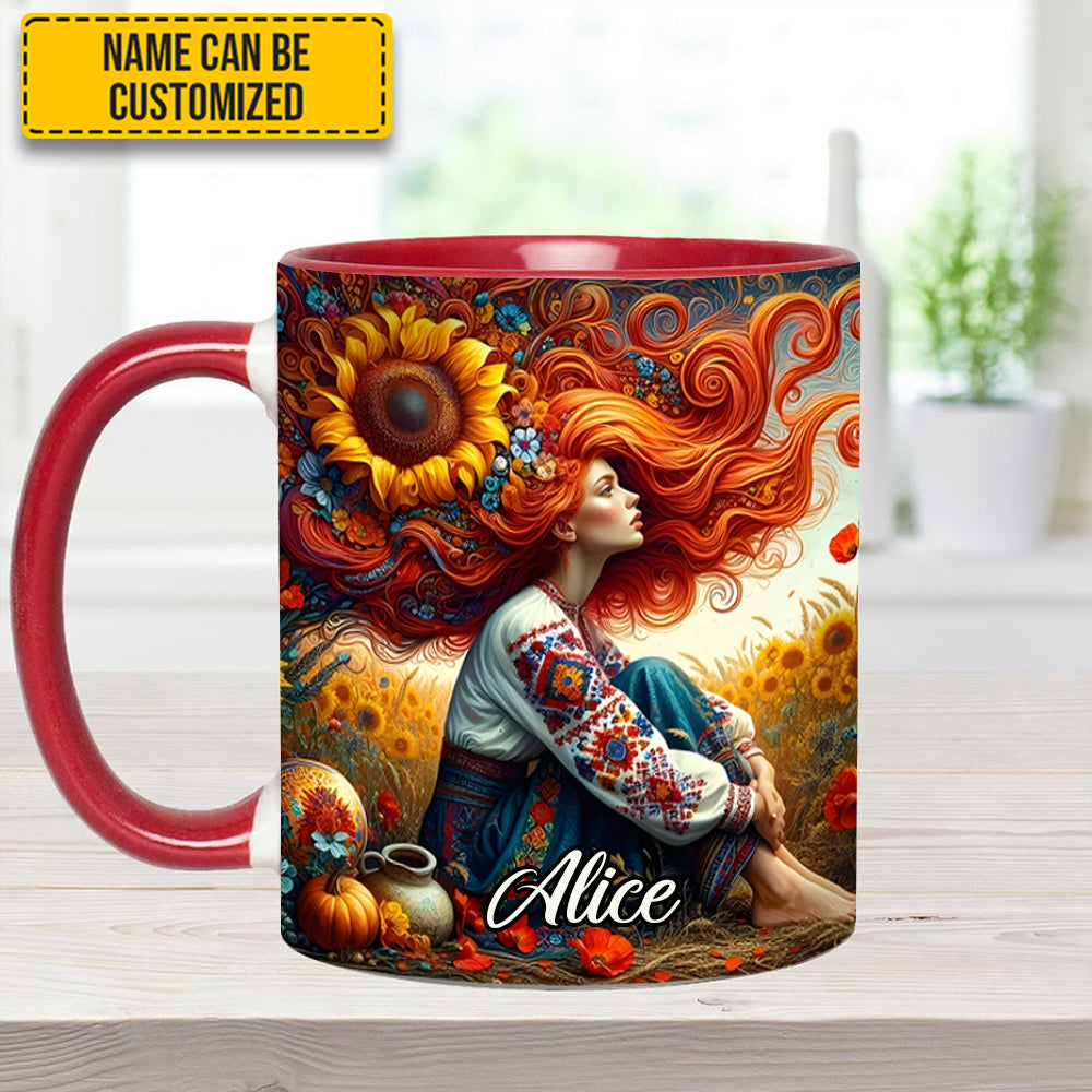 Personalized Hippie Accent Mug Hippie Girl Gifts For Your Hippie Friend - Image 9