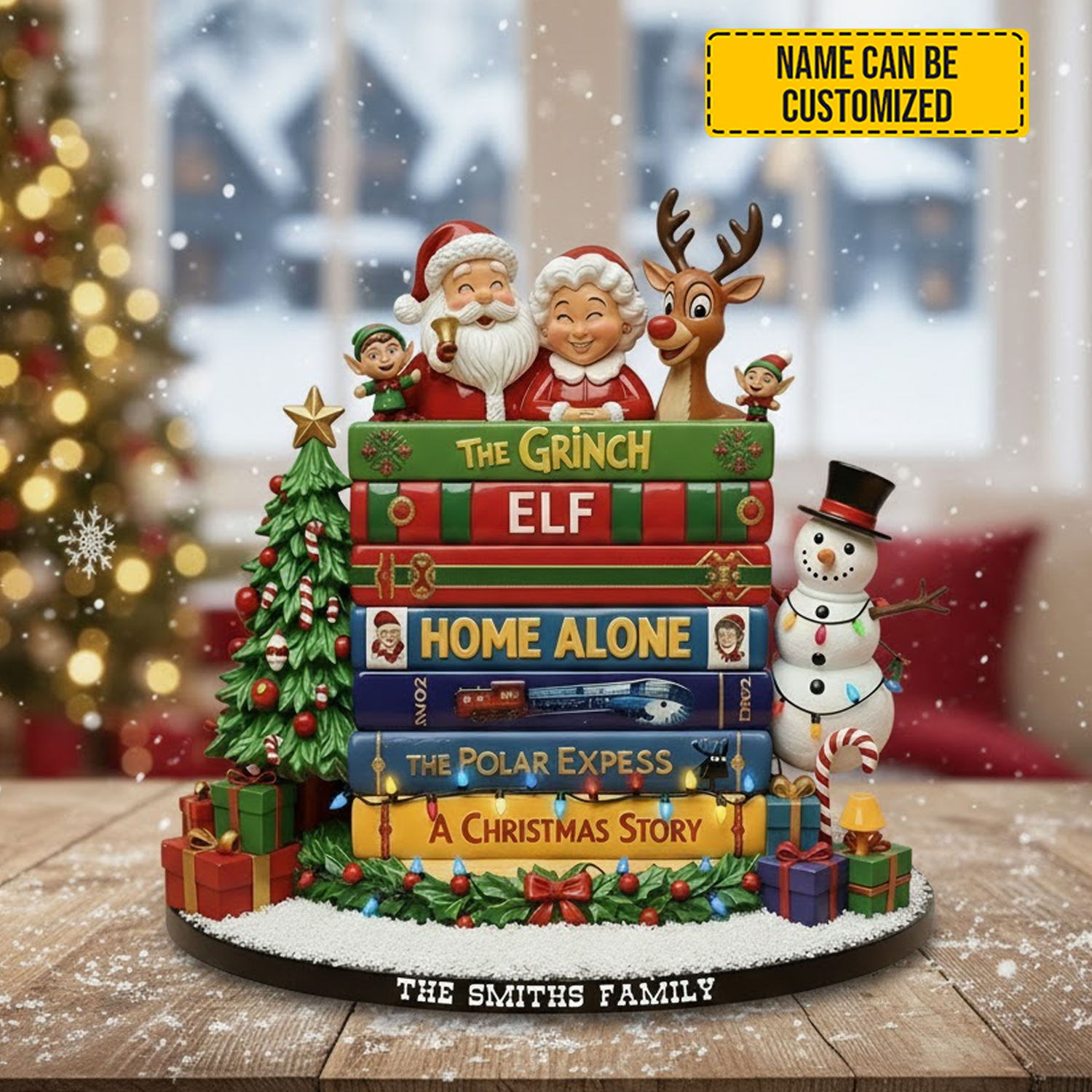 Personalized Holiday Acrylic Plaque Christmas Classics Awesome Christmas Gifts 2026