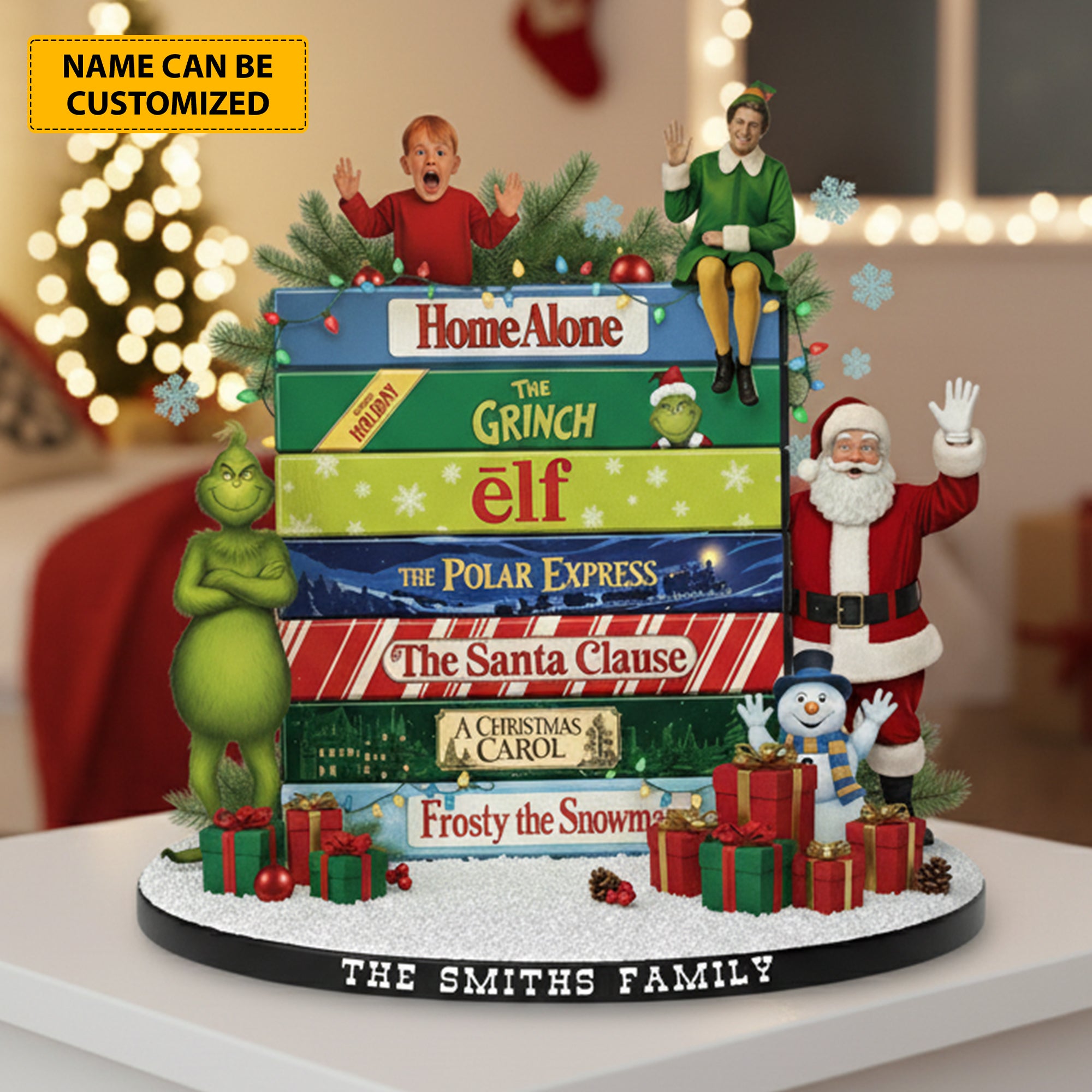 Personalized Holiday Acrylic Plaque Christmas Classics Christmas Ideas 2026
