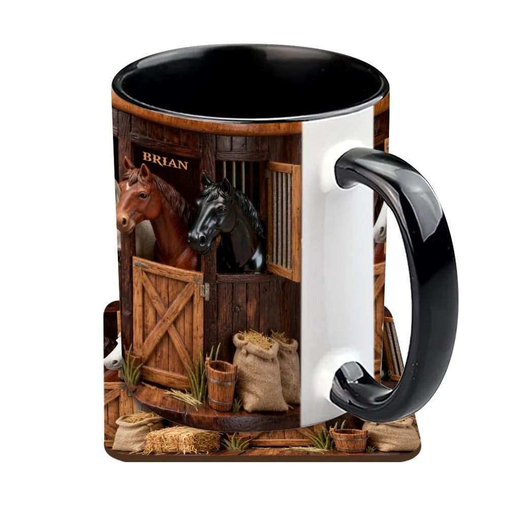 Personalized Horse Accent Mug Stable Birthday Gift Ideas For Horse Owners - Image 4