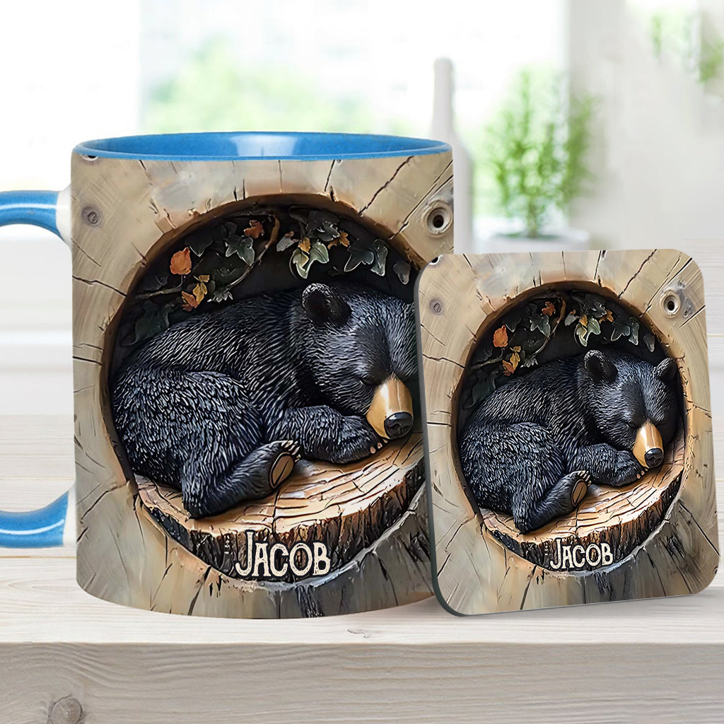 Personalized Hunting Accent Mug Black Bear Unique Gift For Hunters - Image 17
