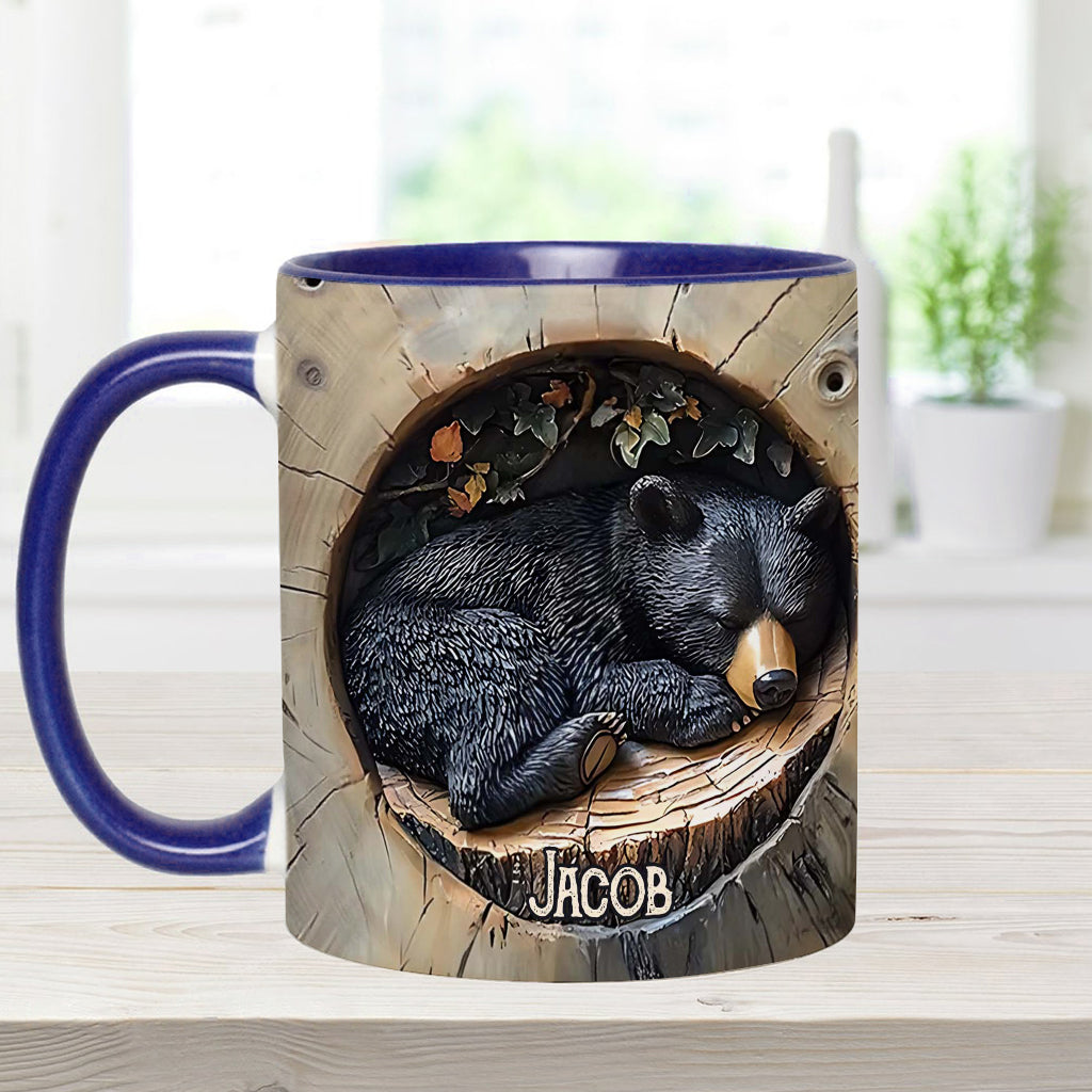 Personalized Hunting Accent Mug Black Bear Unique Gift For Hunters - Image 9