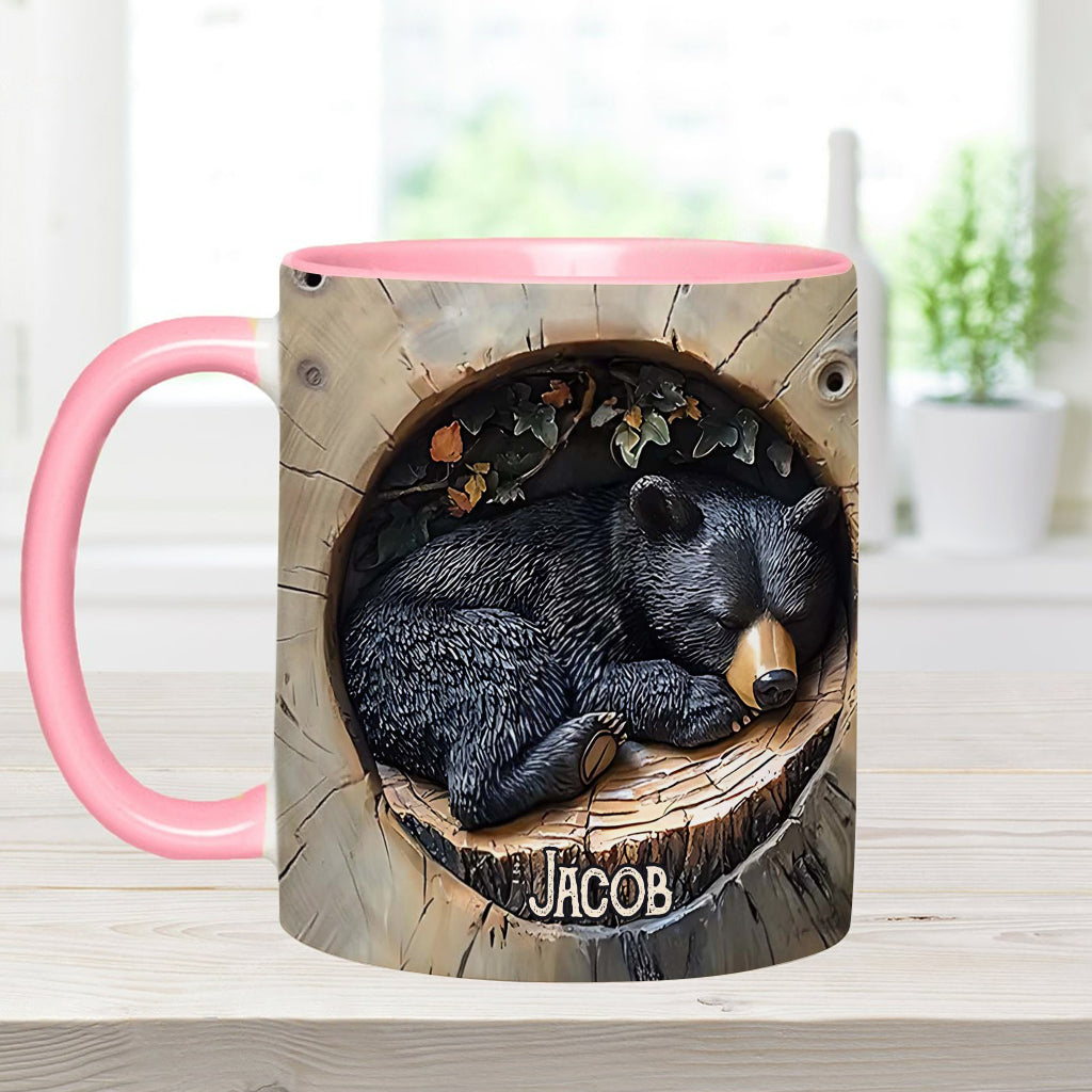 Personalized Hunting Accent Mug Black Bear Unique Gift For Hunters - Image 10