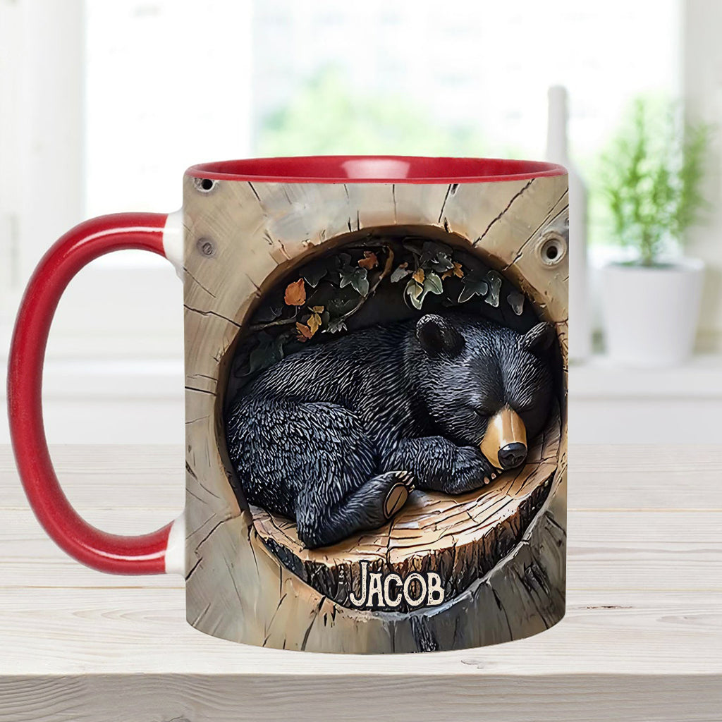 Personalized Hunting Accent Mug Black Bear Unique Gift For Hunters - Image 8