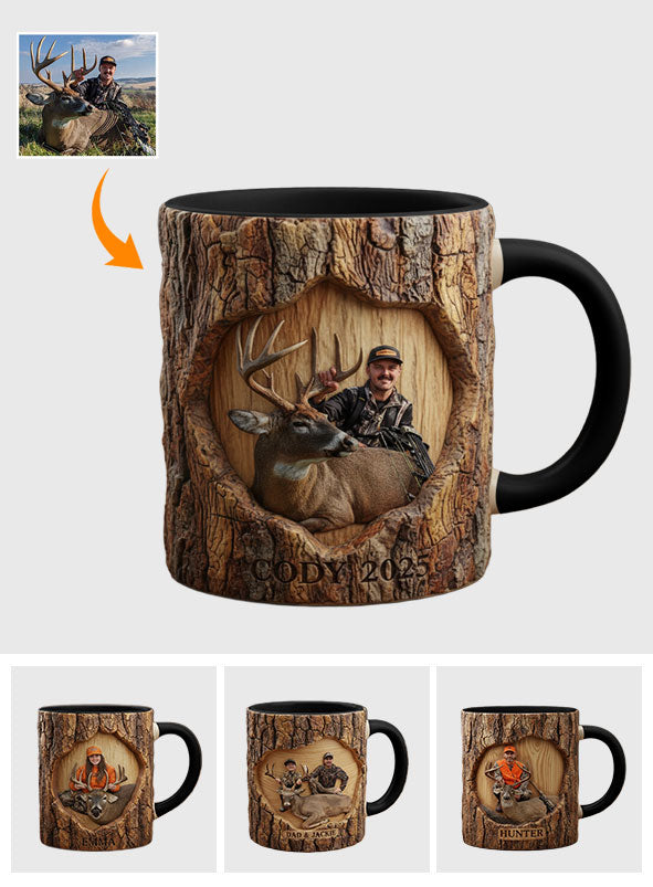 Personalized Hunting Accent Mug Custom From Any Photo Gift For Outdoor Adventurers - Image 4