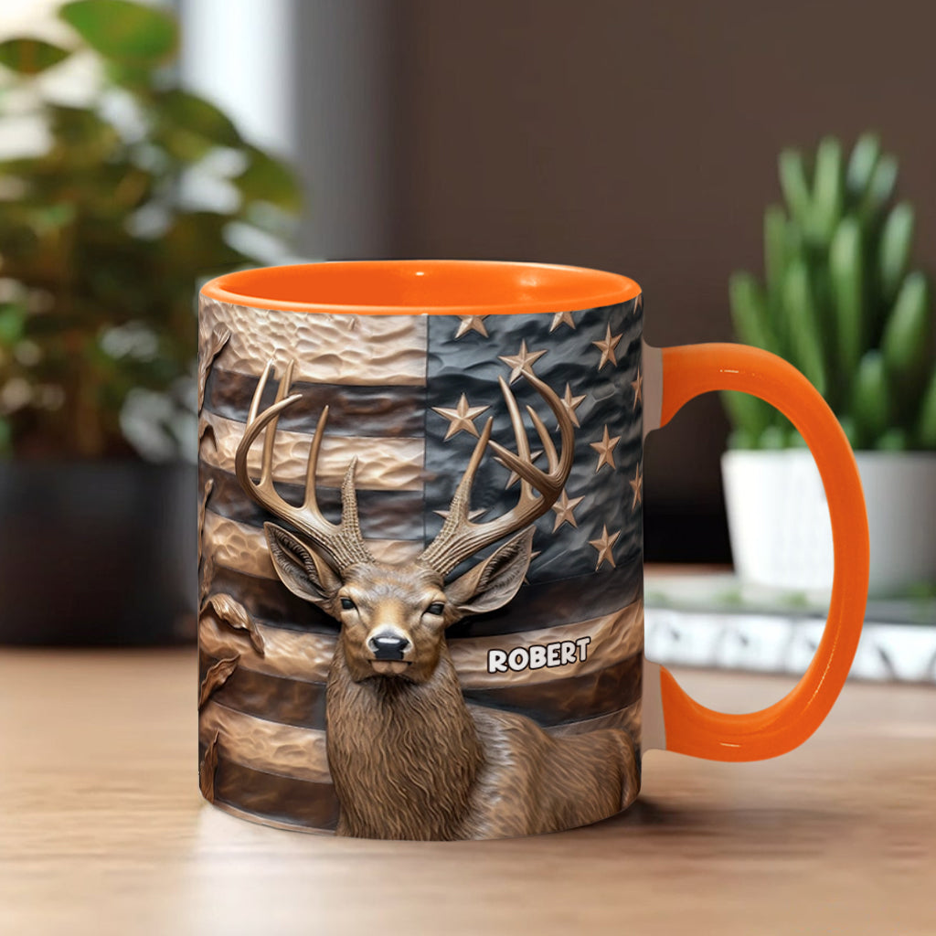 Personalized Hunting Accent Mug Deer Hunting Best Deer Gifts For Birthday